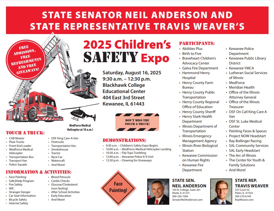 Sen. Anderson & Rep. Weaver’s Children’s Safety Expo 2025
