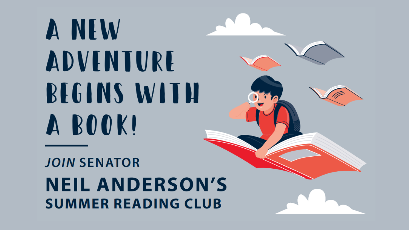 Senator Anderson’s Summer Reading Program 2025
